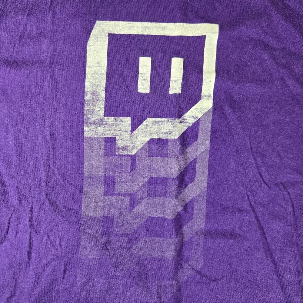 Official TwitchCon Event Staff Admin Shirt Womens Medium Twitch Video Game - Picture 2 of 7